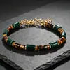 E-commerce transfronteiriço, Amazon, pulseiras de cristal imitando pedra natural feitas à mão, pulseiras de contas, estilo europeu e americano