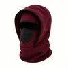Gorro de Ciclismo a Prueba de Viento y Calentador de Cuello Integrados para Hombres y Mujeres, Protección Térmica para Ciclismo de Invierno, Forro de Casco Anti-Frío, Cubre-Cabeza