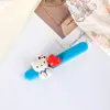 Grampo de Cabelo Gatinho Azul Feminino Presilha Lateral Piranha Fofa Estilo Menina Presilha BB Presilha para Franja Desfiada