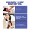 Parche para Dormir Eelhoe Aliviar Insomnio Irritabilidad Ansiedad Mejorar Calidad del Sueño Parche para Dormir