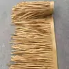 Techo de Paja Sombrilla de Paja de Plástico Gazebo de Paja Termofusionado Paja Resina Césped Artificial Estilo Retro Antiguo