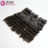 Peluca Xuchang 12A Doble Trazada Nuevo Cabello Humano Funmi con Cierre