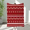 Suministro exclusivo transfronterizo de mantas de franela navideñas, fundas de sofá con estampado digital, mantas de regalo navideño, directo de fábrica