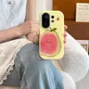 Adecuado para funda de teléfono vivo S30, modelo nuevo simple con correa para la muñeca, S20 Pro, sensación de alta gama, nicho, lindo diseño de guayaba