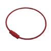 Accesorios Llavero DIY Colorido Laca Tornillo Giratorio Anillo Conector Etiqueta Alambre de Acero Anillo Colgante de Llave