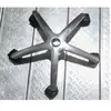 Aleación de Aluminio Base de Cinco Estrellas Accesorios para Silla de Oficina Soporte para Silla Base de Silla de Oficina Engrosada Base para Silla de Computadora Accesorios para Sillas