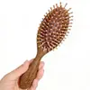 Explosivos transfronteiriços pente de sândalo dourado pente de sândalo pente de cabelo meridiano massageador draga pente de massagem pente de almofada de ar