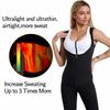 Pacote suado com zíper veste Esportes femininos Fitness Roupas suadas Roupas femininas sauna suado barriga apertado Yoga Roupas