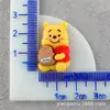 Acessórios de Cabelo da Série Poo, Sapatos Infantis, Capas para Celular, Acessórios de Resina, Cola Creme, Materiais de Decoração DIY do Ursinho Pooh de Desenho Animado