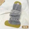 Polainas Fair Isle Copo de Nieve Retro para Mujer Otoño Invierno Calientes Calcetines de Punto Navideños Meilade Fuente de Café Personalización