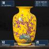 Arranjo de Flores Secas Estilo Chinês Novo Decorações para Casa Vaso de Cerâmica Jingdezhen Gabinete de TV da Sala