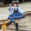 Conjunto de Primavera y Otoño Judy Conejo Policía para Niñas Lolita Zootopia Disfraz de Cosplay Infantil Ropa para Todas las Estaciones