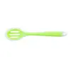 Colador de silicona translúcido de una pieza nuevo utensilio de cocina de silicona cuchara para el hogar utensilios de cocina pala para cocinar cuchara