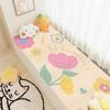 Alfombrilla para Ventana de Balcón con Saliente de PVC, sin Lavado, se Limpia con Toallita, Alfombrilla para Ventana de Saliente Estilo Ins, Impermeable, Anti-Manchas, Cojín Tatami para Dormitorio