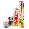 Brinquedo de Pelúcia Artefato Transparente para Armazenamento de Animais de Estimação Balde de Armazenamento Cilíndrico com Tampa Fábrica Produzida por Urso Vimi