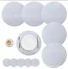 Porta-copos Redondo Amazon Transfronteiriço, Tapete de Mesa Isolante Térmico para Tigelas e Hashis, Imitação de Tecido, Fácil de Cuidar, Absorvente de Água, Tapete Antiderrapante