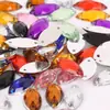 Accesorios de materiales para bricolaje, taladro acrílico redondo multiángulo cosido a mano, taladro acrílico plano de doble agujero, gran oferta