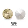 Rhinestones de Satélite com Fundo Pontiagudo Amazon Transfronteiriços 6-30mm Rhinestones de Cristal Coloridos Rhinestones Adesivos 3D Acessórios para Joias DIY