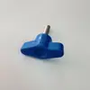 Tornillo de apriete manual de un carácter, cabeza de plástico, mango en T, perno, manija de perilla de acero inoxidable 304, tornillo en forma de Z, 4M5M6M8