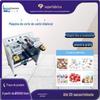 Máquina Pneumática de Cantos e Selagem Tipo 400, Máquina de Cantos e Selagem a Quente e Selagem Plástica para Cantos de Caixas de Presente e Cosméticos, Embalagem de Cosméticos