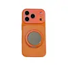 Soporte Giratorio de Espejo Adecuado para Funda de Teléfono iPhone 18 Pro Max, Funda de Cristal Anti-Caída 17 Pro Cobertura Completa 15/16