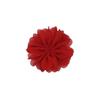 Flor de chiffon estilo coreano costurada à mão flor de cor sólida plana feita à mão faixa de cabelo infantil acessórios de cabelo sapatos e chapéus acessórios de vestuário flor