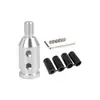 Adaptador Universal de Cabeça de Alavanca de Câmbio em Liga de Alumínio M12x1.25 Adaptador de Conversão de Diâmetro para Alavanca de Câmbio Manual