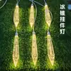 Luminária pendente pequena de LED com pombo, à prova de chuva para exteriores, popular lua crescente, cruz, estrela de quatro pontas e cinco pontas, luz decorativa em forma de lua