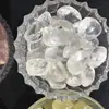 Fabricante Venta al por Mayor Rosa Púrpura Amarillo Verde Blanco Grava de Cristal Piedra en Bruto Tazón Desmagnetizador Almohada de Cristal Pecera Maceta Decoración Artesanía