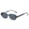 Gafas de Sol Nuevas de Propionato 2026, Gafas de Sol de Marco Pequeño Polygonal Estilo Europeo y Americano, Patillas de Cobre Blanco de Alta Gama, Protección UV para Exteriores