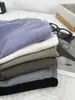 Suéter Base de Seda y Lana para Otoño e Invierno para Mujer, Nuevo Suéter de Punto Versátil, Corte Ajustado, Suave Top Interior de Punto, Top Básico
