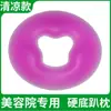 Almohada para Fiesta en el Jardín Tipo Almohadilla Facial Agujero Masajeador Cama Agujero en la Cabeza Almohadilla Boca Abajo Reposacabezas Tipo Látex Almohada Facial Silicona Base Dura