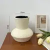 Florero con Diseño Estilo Ins, Alto Valor Estético, Decoración para Sala de Estar, Flores Artificiales, Arreglo de Flores Falsas, Florero de Cerámica, Recipiente Hidropónico