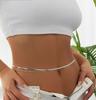 Joyería Transfronteriza Europea y Americana, Cadena de Cintura de Corazón de Durazno con Borla de Perlas de Imitación a la Moda, Accesorios Sexy Personalizados, Cadena Corporal Femenina