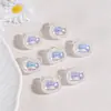 Estilo Coreano Gradiente Alta Elasticidade Elástico de Cabelo Menina Versátil Desenho Animado Elástico de Cabelo Rabo de Cavalo Corda de Cabelo Urso com Contas