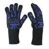 Guantes de Silicona Resistentes al Calor para Barbacoa para Hornos de 800 Grados, Hornos de Microondas y Ollas Calientes, Resistentes a Altas Temperaturas, a Prueba de Aceite y Anti-Quemaduras
