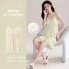 Conjunto de Pijama de Verano para Mujer con Camisola y Shorts de Modal con Almohadillas en el Pecho Sexy Talla Grande Delgado Traje para Estar en Casa Ropa Exterior