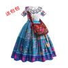 Vestido Mágico Casa Cheia Fantasia de Halloween Infantil Vestido de Princesa Vestido de Fio Bufante Fantasia de Palco Mesa Performance COS
