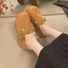 Zapatos casuales para mujer para primavera y otoño 2026, tipo slip-on, con plataforma interior, suela plana, color café, perfectos con vestidos, nuevo estilo Mary Jane