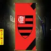 Logo de Equipo de Club de Fútbol Tela Colgante Dormitorio Casa de Alquiler Bar Estudio Pintura Colgante Tela de Fondo Decorativa