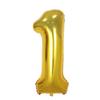 Balão de filme de alumínio digital de 40 polegadas imitação balão digital de folha de alumínio dos EUA 90 cm balão digital de ouro rosa fino para venda