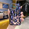 Funda de Teléfono con Estampado de Leopardo Color Café de Comercio Exterior Adecuada para iPhone 17, Sensación de Alta Gama, Funda de Teléfono Engrosada Anti-Caídas para Apple 16/15