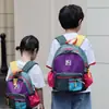 2026 Mochila Nueva Estilo Coreano Bloques de Color Patchwork Múltiples Colores Disponibles Linda Mochila Escolar de Jardín de Infancia para Niños Mini Mochila