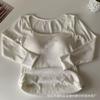 Otoño e Invierno Cálido cepillado ajustado camiseta interior para mujer con almohadilla en el pecho ropa interior adelgazante cuello bajo engrosado camiseta de manga larga top