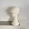 Chapéu de Equitação de Lã Estilo Intelectual Fumeng para Mulheres Outono Inverno Boina Reta Retrô Chapéu Balde Quente Versátil