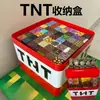 Mi Cubo de Almacenamiento Magnético con Diseño de Bomba TNT, Caja de Almacenamiento para Snacks, Juguetes y Bloques de Construcción, Regalo para Niños