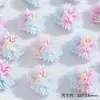 Nuevo Estilo Flor de Resina Peonía Difuminada DIY Arte de Uñas Cuentas Sueltas Collar Cadena de Teléfono Materiales para Joyería Accesorios