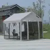 Toldo Exterior Marquesina Cobertizo Sencillo Puesto Móvil Celebrado en Internet Carpa de Mercado Carpa Comercial