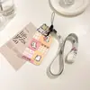 Perro de línea puede ser juego de tarjetas de perro tarjeta escolar tarjeta de autobús tarjeta de comida tarjeta de fábrica tarjeta de puerta tarjeta de autobús llavero cuerda larga para colgar en el cuello