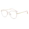 Gafas de lectura de marca BJYX, marco completo, caja de negocios, ultraligeras, ultratransparentes, de color sólido, de metal, de alta calidad, anti luz azul, espejo plano